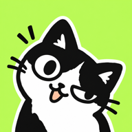 歪喵品牌猫咪标志